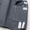 Asbury Threadz Men's Mako Core Performance Elastic Waist Swim Trunk, Charcoal, Small view 4