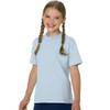Hanes Authentic TAGLESS Boys' Cotton T-Shirt_Light Blue_S view 1