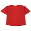 Kids Baseball Button Down Jersey (Medium, 5ks0X_red) view 2