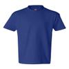 Hanes Authentic TAGLESS Boys' Cotton T-Shirt_Deep Royal_S view 1