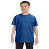 Hanes Authentic TAGLESS Boys' Cotton T-Shirt_Deep Royal_S view 2