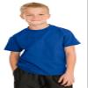 Hanes Authentic TAGLESS Boys' Cotton T-Shirt_Deep Royal_S view 4
