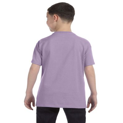 Hanes Authentic TAGLESS Kids' Cotton T-Shirt_Lavender_XL