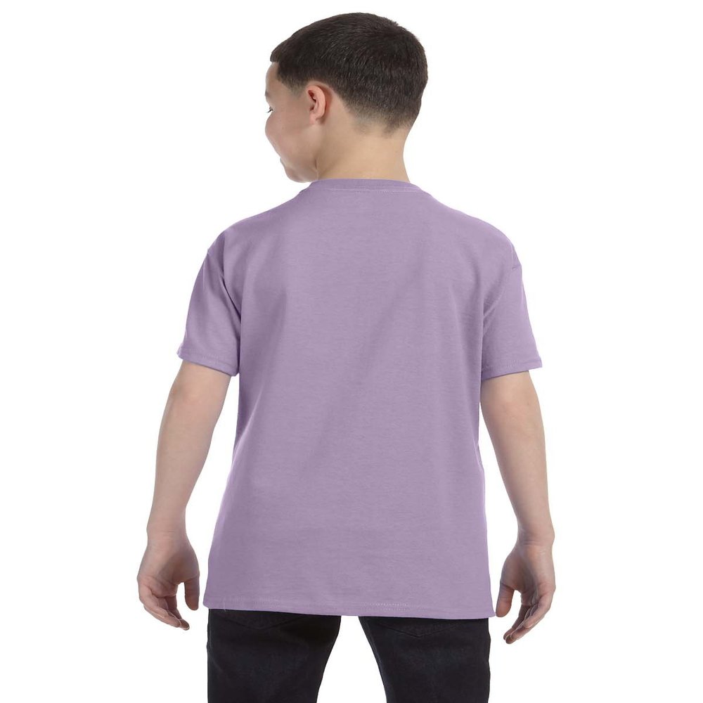 Hanes Authentic TAGLESS Kids' Cotton T-Shirt_Lavender_XL