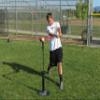 Sledgebats SB-25 Training Bat, Red/White view 3