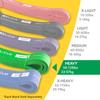 3DActive Pull Up Assist Band - Resistance Band for Strength Training, Powerlifting, Body Stretching, Crossfit - Exercise Guide Included - 50 to 125 lbs - Green. view 2