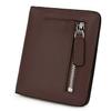 AINIMOER Small Leather Wallet for Women, Ladies Credit Card Holder RFID Blocking Women's Mini Bifold Pocket Purse, Coffee view 1