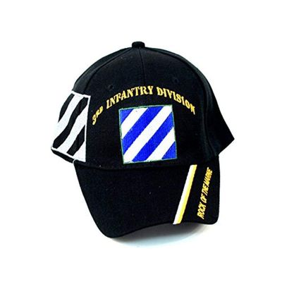 3rd Infantry Division "Rock Of The Marne" Hat, Black