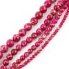 1 Strand Adabele Natural Rose Red Impression Aqua Terra Jasper 8mm Round Loose Beads Sea Sediment Gemstone Spacer for Craft Jewelry Making (45-47pcs) GX5-8 view 3