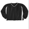SPORT-TEK Unisex Tipped V-Neck Raglan Wind Shirt | Lightweight Rain Jacket for Men & Women, Pullover Windbreaker Jacket view 1
