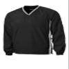 SPORT-TEK Unisex Tipped V-Neck Raglan Wind Shirt | Lightweight Rain Jacket for Men & Women, Pullover Windbreaker Jacket view 3
