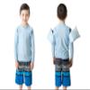Otter Wings Kids Floaties (Water Wings) / UPF Swim Shirt Combo Swim Aid - Long Sleeve (Saltwater Blue, 2-4yrs) view 3