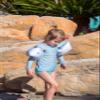 Otter Wings Kids Floaties (Water Wings) / UPF Swim Shirt Combo Swim Aid - Long Sleeve (Saltwater Blue, 2-4yrs) view 4