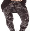 Sister Amy Women's Digital Animal Printed Ankle Elastic Tights Legging Cobweb US S view 1