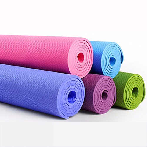 A variety of colors of yoga mat (red)