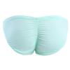 FEESHOW Men's Silky Bikini Briefs Bulge Pouch Underwear Swimwear Ruched Back (Sky Blue, one Size) view 2