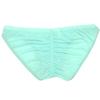 FEESHOW Men's Silky Bikini Briefs Bulge Pouch Underwear Swimwear Ruched Back (Sky Blue, one Size) view 3