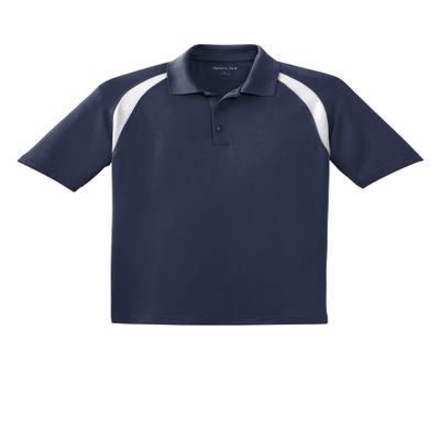 SPORT-TEK Unisex Dry Zone Colorblock Raglan Polo