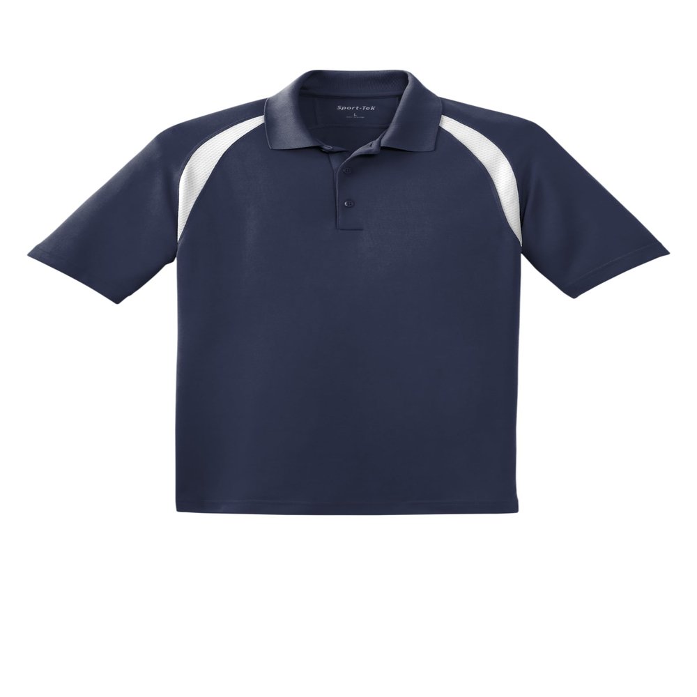 SPORT-TEK Unisex Dry Zone Colorblock Raglan Polo
