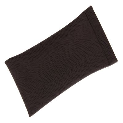LBI Snake Skin Spring Top Eyeglass Case For Men And Women, Squeeze Top Case, Brown