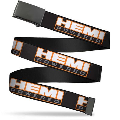 Buckle-Down Web Belt Hemi 1.0"