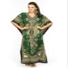 New Ladies Oversized Maxi Kimono Kaftan Tunic Kaftan Dress Free Size view 2