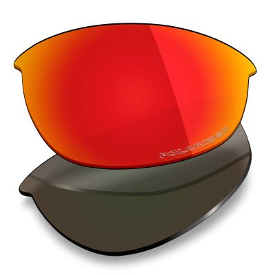 Mryok+ Polarized Replacement Lenses for Oakley Half Jacket - Fire Red