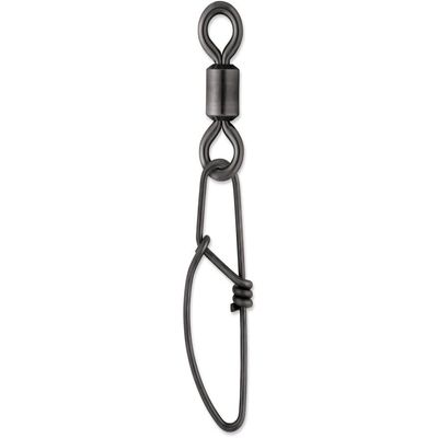 VMC Touch-Lok Snap Swivel #8 Black Nickel