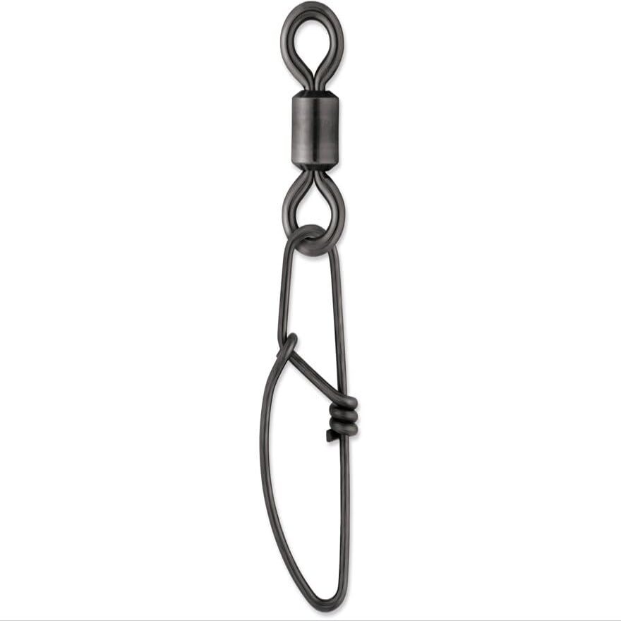 VMC Touch-Lok Snap Swivel #8 Black Nickel