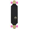 Yocaher Drop Down Complete Longboard 41.25" x 10" Maple Wood w/Premium Black Grip Tape. Build for Cruiser Commuting, Carving, Cruising and Downhill Riding - The Run view 2