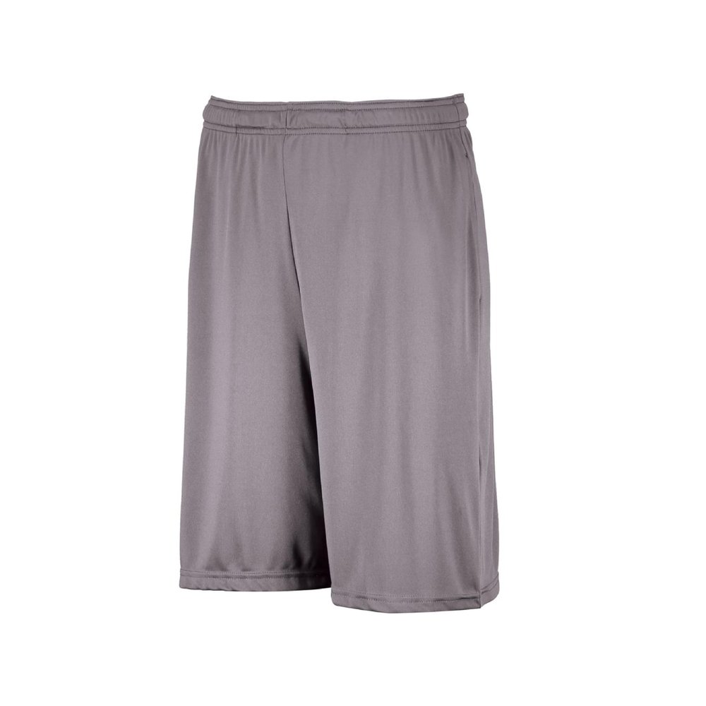 Russell Athletic Men's Dri-Power Performance Short with Pockets Shorts, Rock, XL Grey