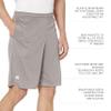 Russell Athletic Men's Dri-Power Performance Short with Pockets Shorts, Rock, XL Grey view 4