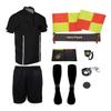New! 2018 Pro Soccer Referee Package (11 Piece) (Black, Adult Small) view 1