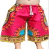 RaanPahMuang Branded Childs Dashiki Pants Pocket Baggy Capri Shorts Elastic Waist, 1-3 Years, Pink view 1