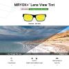 Mryok+ Polarized Replacement Lenses for Oakley Scalpel OO9095-24K Gold view 4