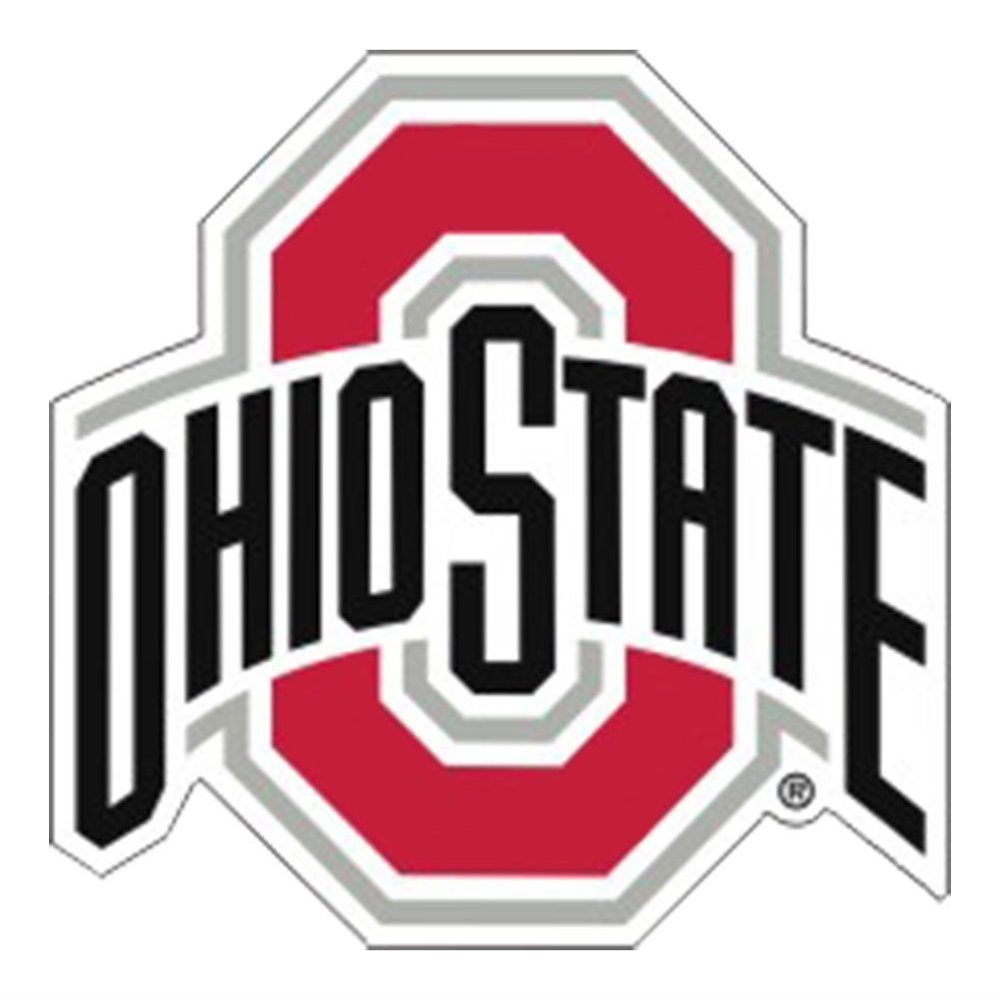 2 Pack - Ohio State Buckeyes 3" Premium Vinyl Decals