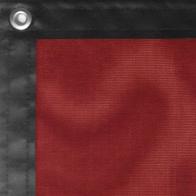 Just For Nets JFN Heavy Duty PVC Windscreen, Red, 6' x 65'