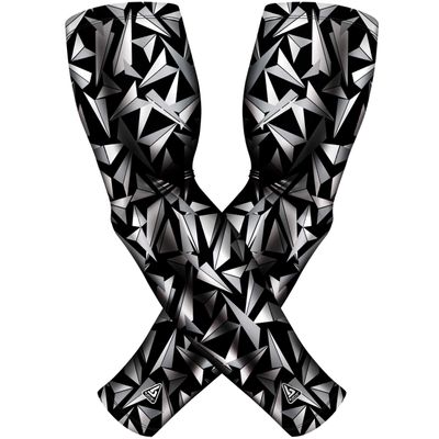 B-Driven Sports Premium Pro-Fit Compression Arm Sleeves for Men Women & Youth 44 Graphic Designs Improve Circulation Reduce Muscle Fatigue Enhance Performance for Baseball Football & More (1 Pair)