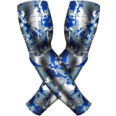 B-Driven Sports Premium Pro-Fit Compression Arm Sleeves for Men Women & Youth 44 Graphic Designs  Improve Circulation Reduce Muscle Fatigue Enhance Performance for Baseball Football & More (1 Pair)
