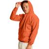 Hanes Men's Pullover EcoSmart Hooded Sweatshirt, orange, Large view 2