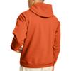Hanes Men's Pullover EcoSmart Hooded Sweatshirt, orange, Large view 3