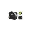 BASIL Unisex's Miles Handlebar Cycle Bag, Black/Lime, 6 Litre view 1