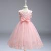IBTOM CASTLE Big Little Girl Ball Gown Lace Flower Girl Dresses for Wedding Blush 4t view 2