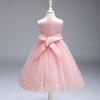 IBTOM CASTLE Big Little Girl Ball Gown Lace Flower Girl Dresses for Wedding Blush 4t view 3