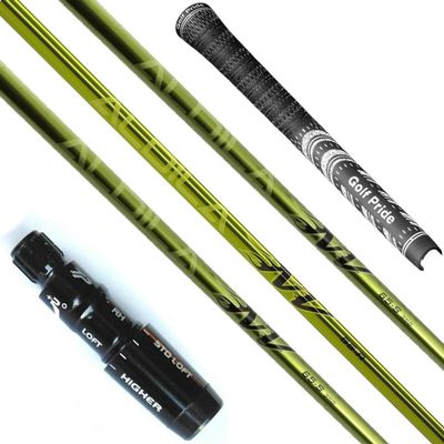 Aldila NV 65 - Driver Shafts Upgrade + Grip - Choose Adapter (Adapter - TaylorMade SLDR, Senior - 67g)