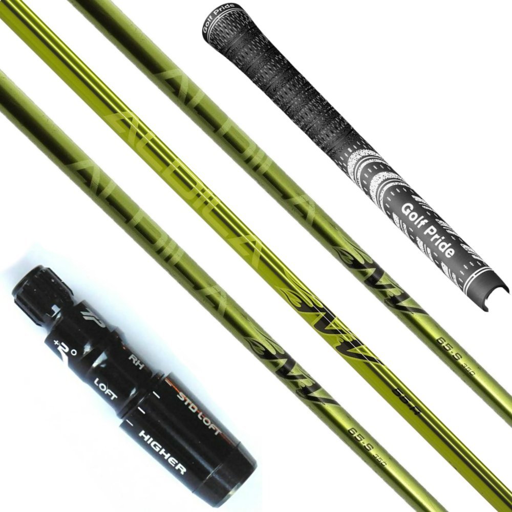 Aldila NV 65 - Driver Shafts Upgrade + Grip - Choose Adapter (Adapter - TaylorMade SLDR, Senior - 67g)