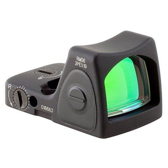 Trijicon RM06-C-700672 RMR Type 2 Adjustable LED Sight, 3.25 MOA Red Dot Reticle, Black