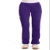 Cherokee Women Scrub Pant with Straight Leg Pull-on Pant Medical Bottom with 4 Pocket & 2-Way Stretch Fabric - WW110, L, Grape view 1