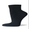 COUVER Unisex Black Running Tennis, and Casua Use Cushion Quarter Socks, Medium Size (3 Pack) view 2