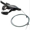 SHIMANO Brake/Shift Lever LH 3S Shim. IDRAU Altus ST-EF505, Black view 2